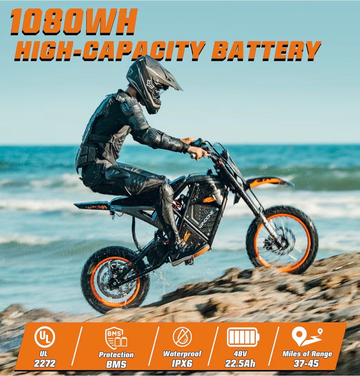 Adult Electric dirt 2200w