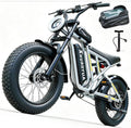 Electric Bike for Adults,1500W Peak Motor&33MPH Electric Dirt Bike，48V 20AH Battery, 70Max Miles,Dual Suspension Ebikes for Adults, 20" Fat Tire E Bike